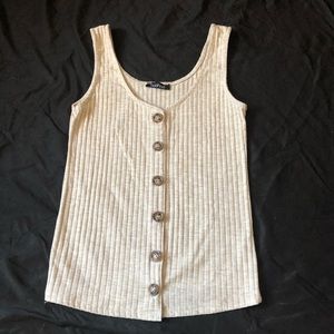 Boohoo Ribbed Tank